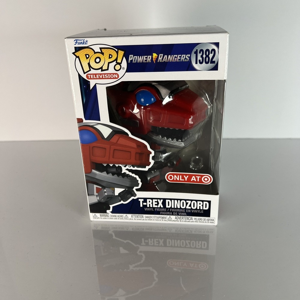 Funko POP! Power Rangers 30th MMPR T-Rex Dinozord Target Exclusive NEW IN BOX